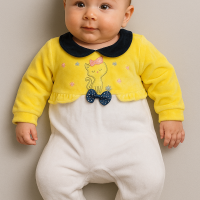 8101-Grenouillère en velours