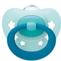 286-Sucette SPACE avec boite 0 mois NUK