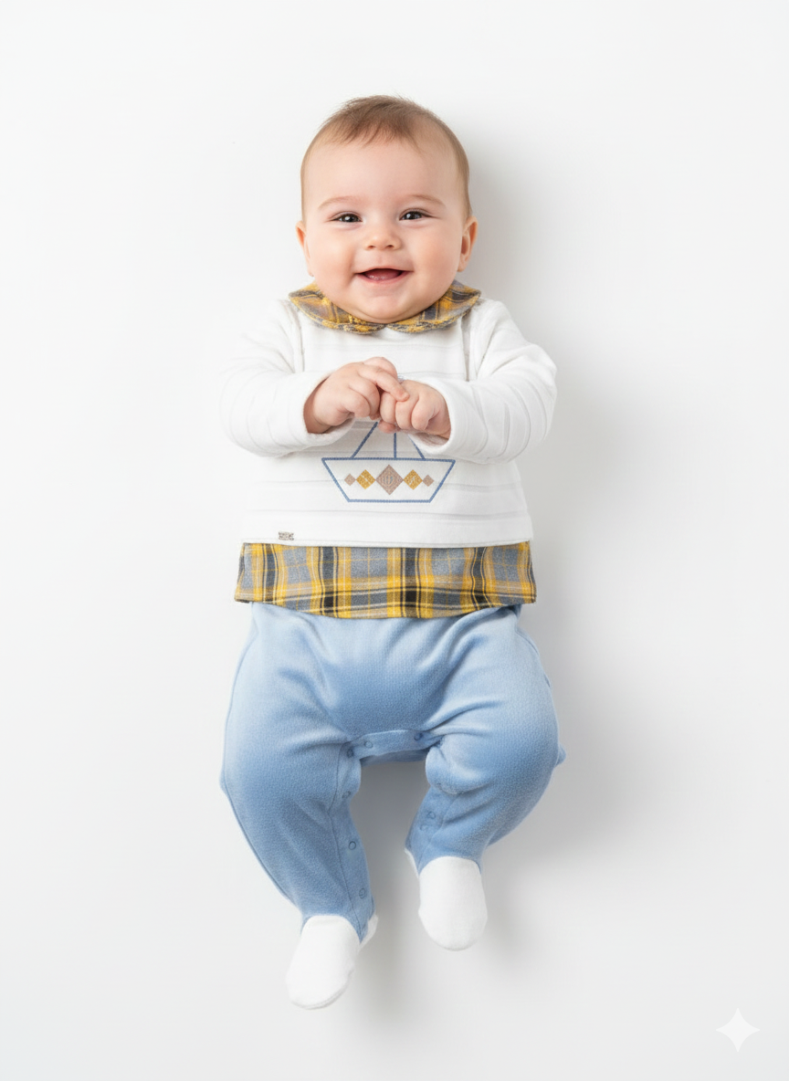 My Baby Love | 8807B-Bavoir bébé plastifié