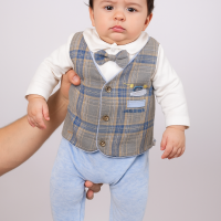 12514B-Grenouillère en velours