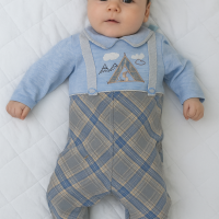 12536C-Grenouillère en velours