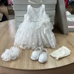 2874B-Ensemble robe bébé