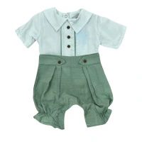 MBL002/2-Barboteuse en cérémonie en lin