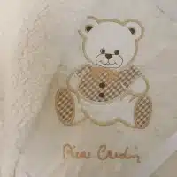 410G couverture pirre cardin beige 110/140