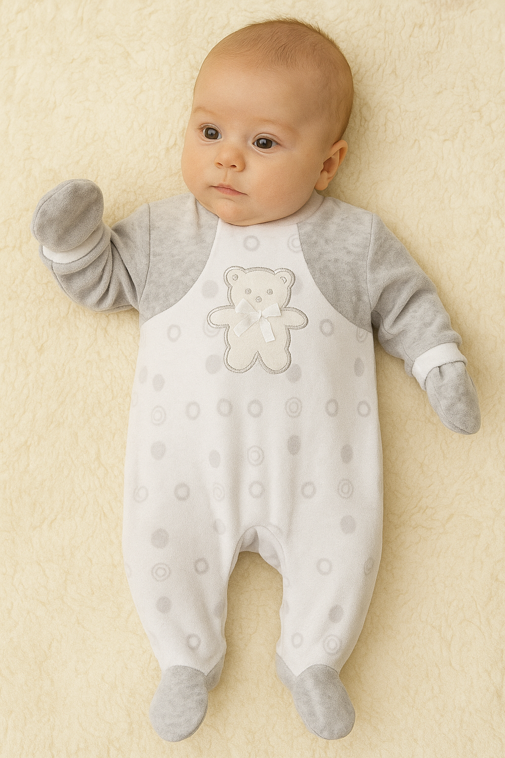 file_00000000d7686243b17f74561aed58d6 880G sortie clinique gris 4pc – Image 1