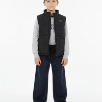 1112-Ensemble doudoune bleu