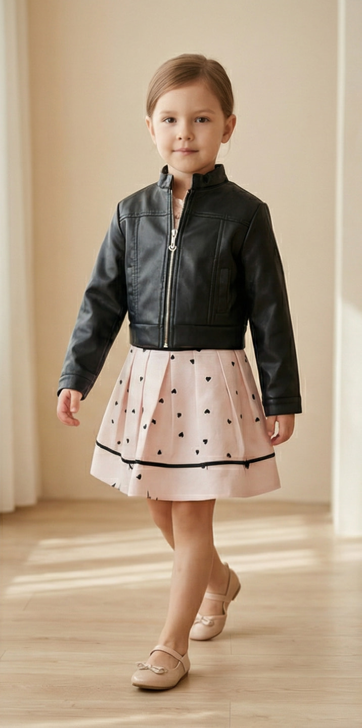 My Baby Love | 00125-Ensemble cuire marron