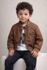 6061-Ensemble avec veste Marron – Image 2