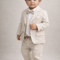 3030-Costume bébé Beige