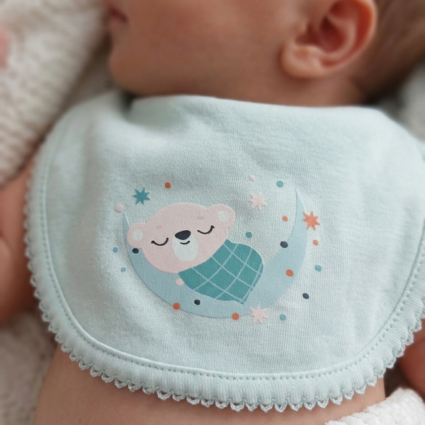 My Baby Love|1010V_Lot de deux bavoirs