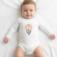 Body bébé garçon blanc à manches longues 1231BE