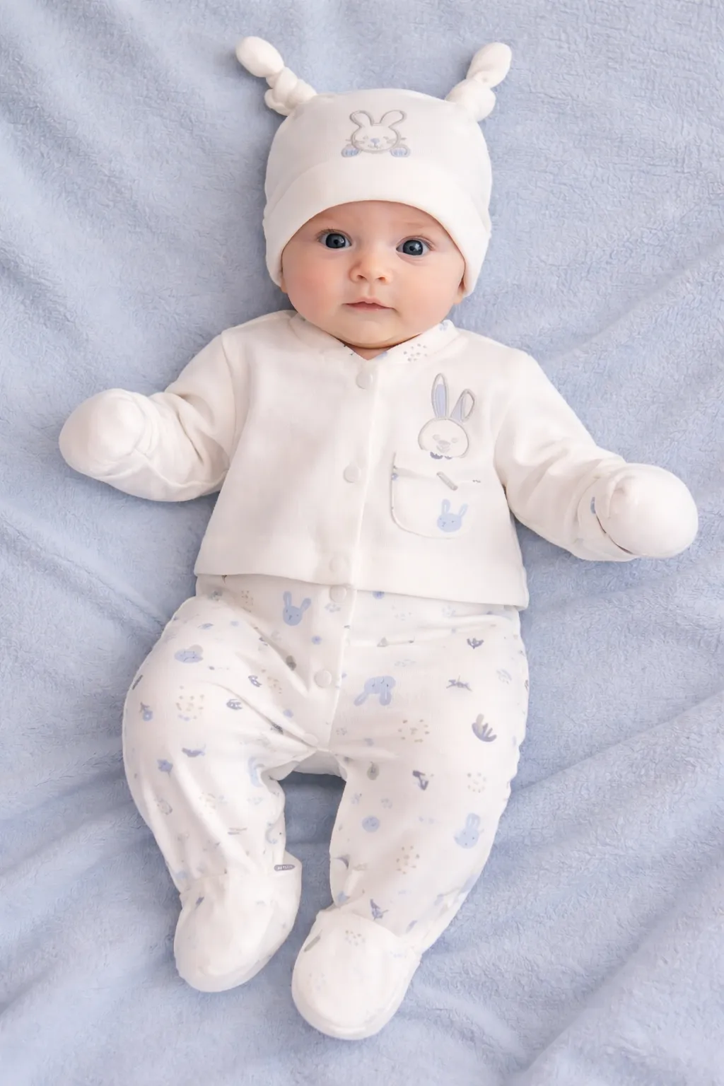 file_000000004b387243b1c1f871925fbbfe Sortie clinique motif lapin bébé garçon 1414B