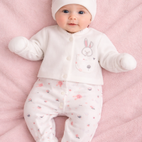 1414R-Sortie clinique Lapin rose