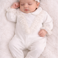 2323B-Sortie clinique dentelle 5 P