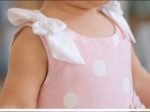 8787R_Robe polka dots rose – Image 2