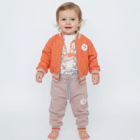 Ensemble Jogging bébé Orange 6958