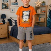 Ensemble bébé garçon Orange 326O