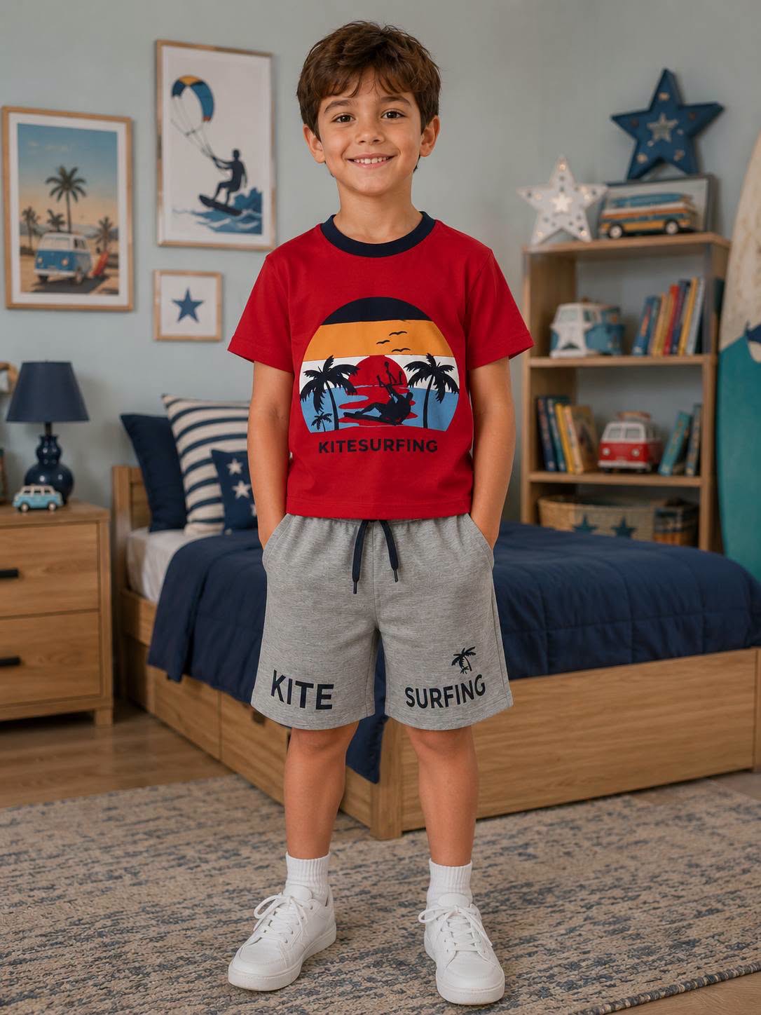 749f8d9d-d3c8-41a8-aadf-c803a94442ff Ensemble bébé garçon Rouge 328R – Image 1