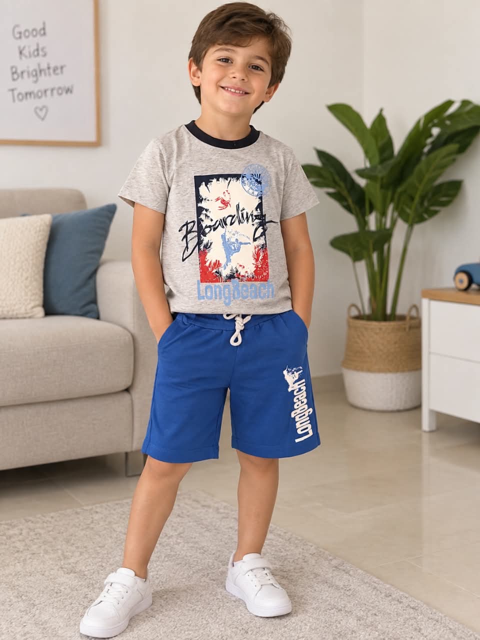 Ensemble bébé garçon Gris 329G