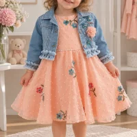Robe et veste bébé 948S
