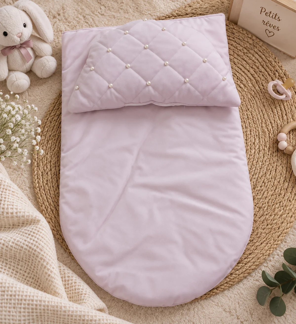 Image ChatGPT 28 sept. 2026 à 17_16_22 Sur-matelas et coussin assorti NL0801 – Image 1