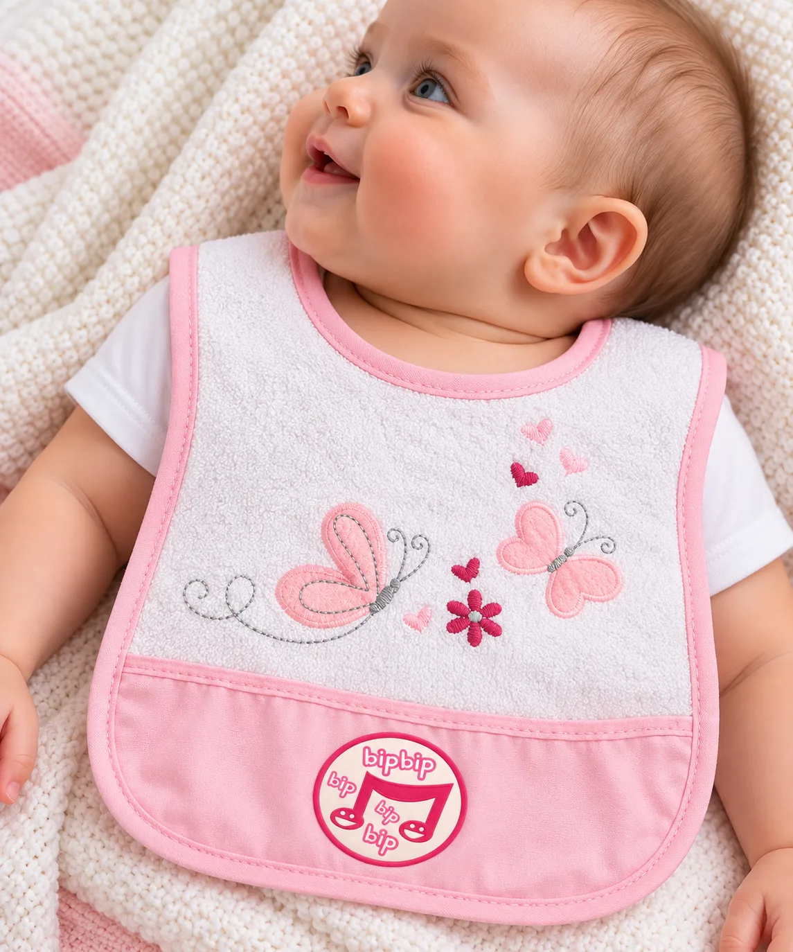 Image Codex 19 sept. 2026, 11_35_24 1063-Bavoir bébé rose – Image 1