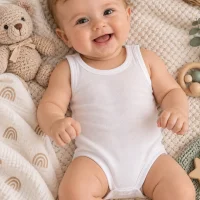 Body blanc sans manches 1422