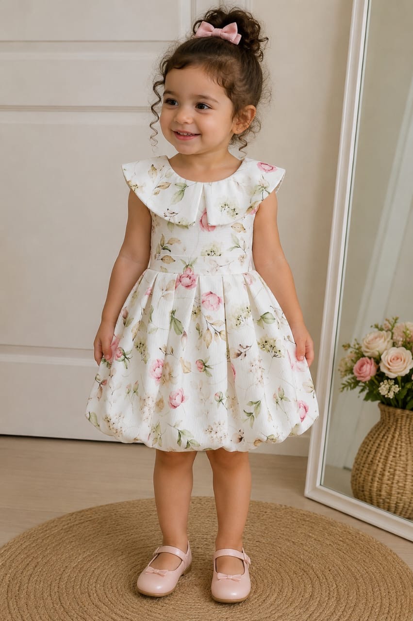cf1eace9-a767-4b1d-a0e6-bd4b30cea5c9 Robe bébé fleurie 1250 – Image 1