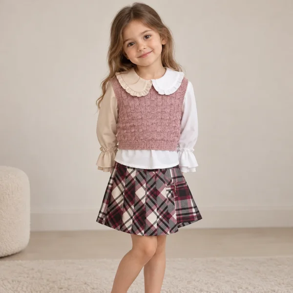 Petite mode enfantine aux tons poudres
